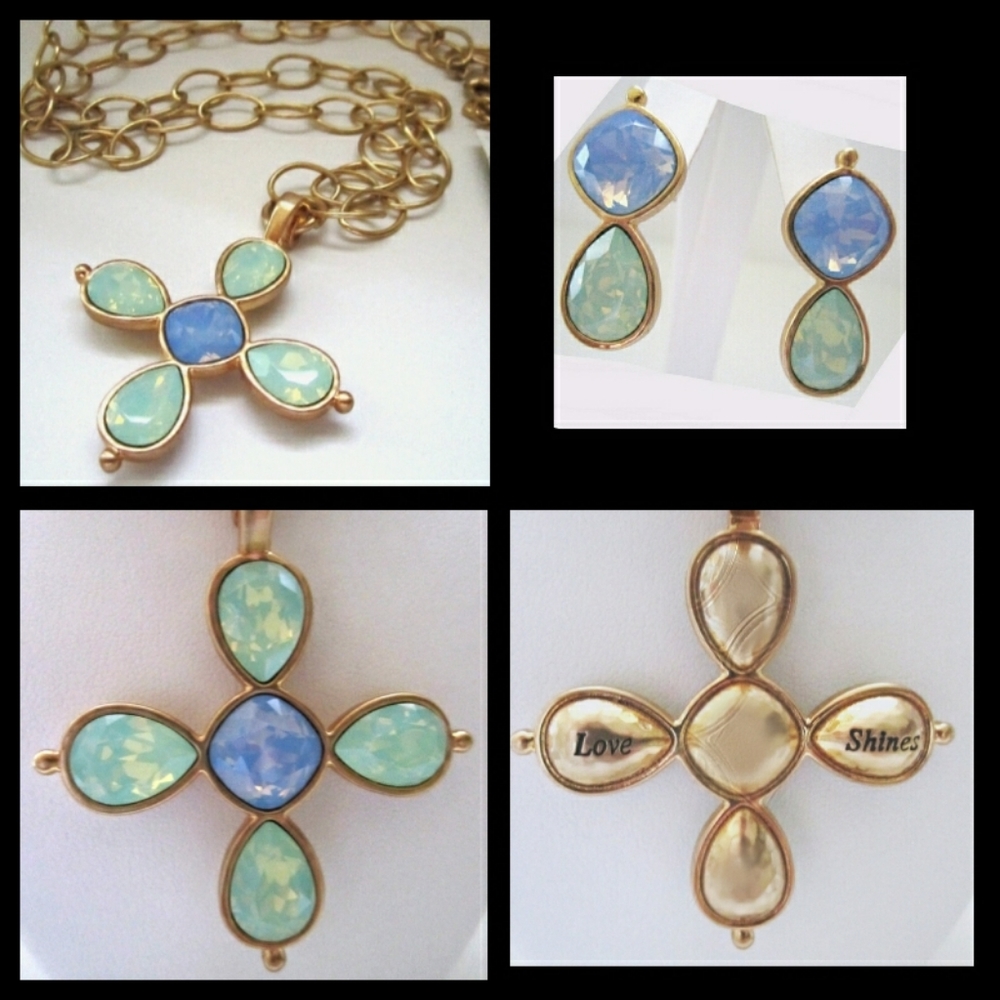 Brighton Versailles Necklace/Earrings/Bang…